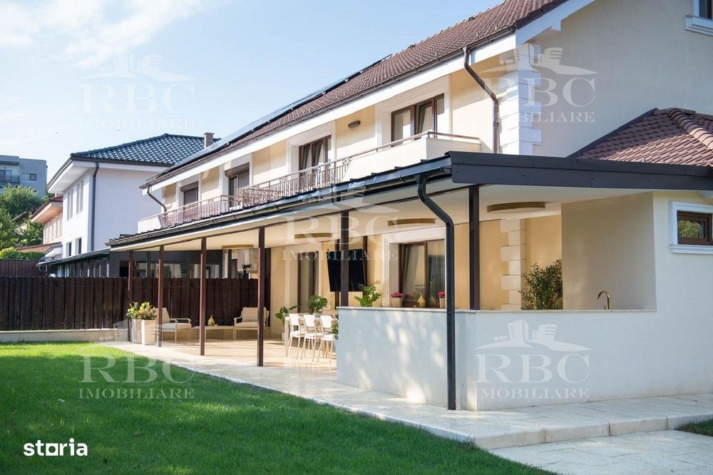 Casa ultrafinisata cu piscina in Borhanci zona Romul Ladea