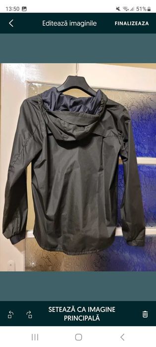 Geaca Decathlon pentru copii Kipista, cu vârsta între 12-13 ani