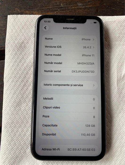 iPhone 11 128gb negru