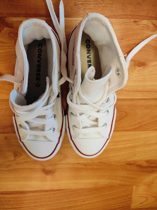 Converse marimea 30 albi