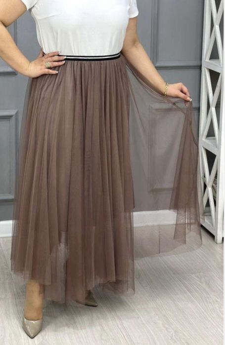 Юбка пачка коричневый