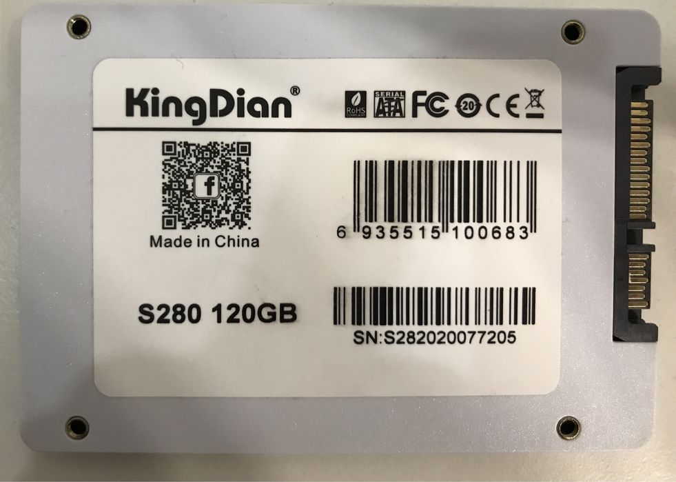 Новый SSD диск