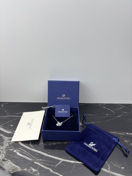 Swarovski Swan "Blue" Колие