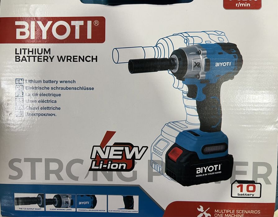 Гайкаверт шуруповерт аккумуляторный