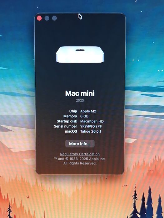 Mac Mini M2 & Magic keyboard