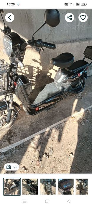 Продам велосипед электро