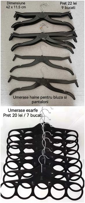 Suport extensibil stenter pliabil cabina proba umerase haine esarfe