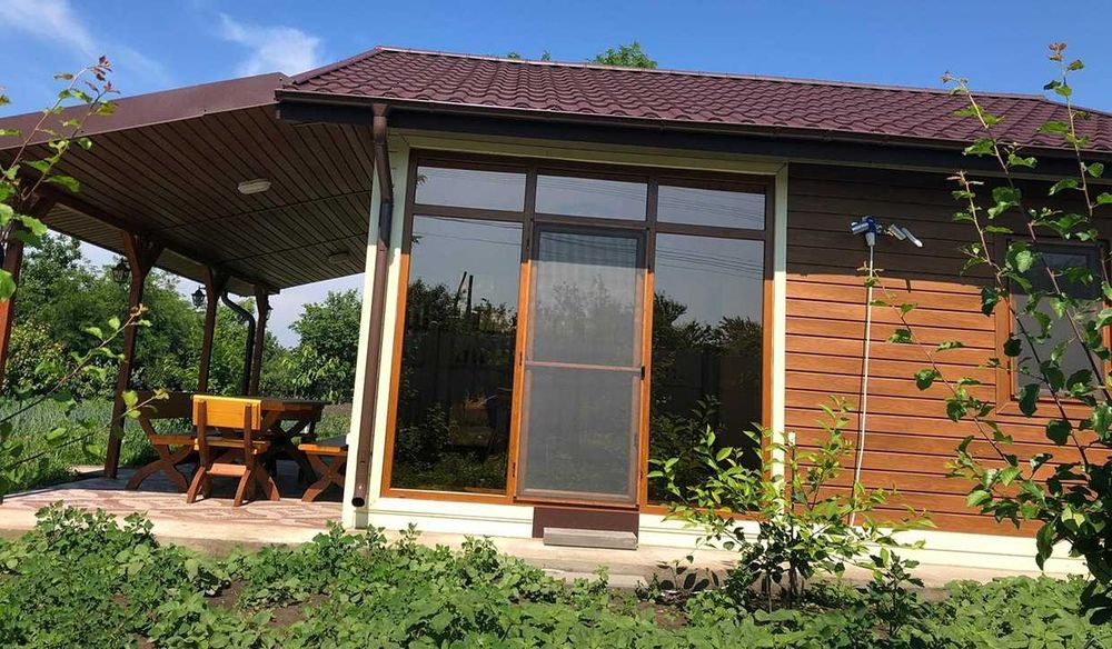 Casa Modulara si Garaje Auto din structura metalica si panou sandwich