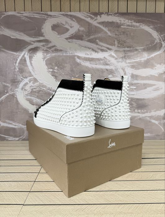 Christian Louboutin High Black White