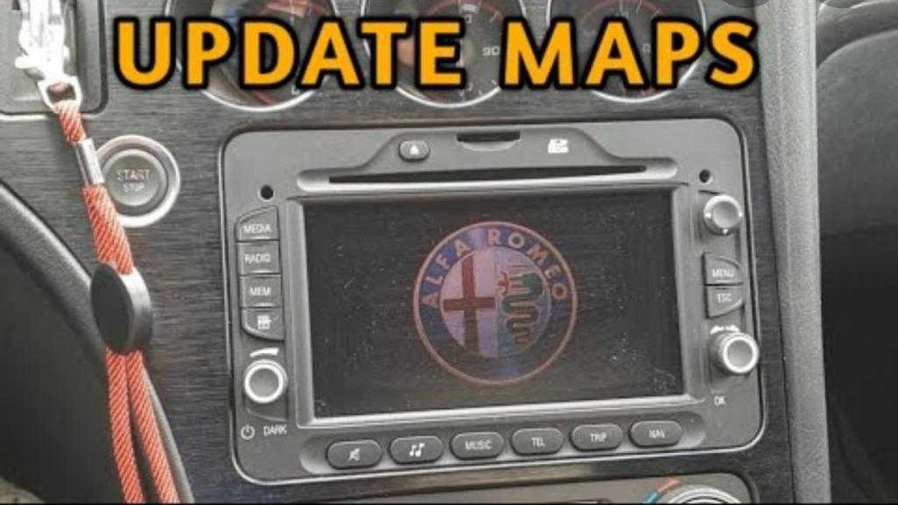 Card harti navigatie Alfa Romeo 159 Giulietta Mito Europa Romania 2017