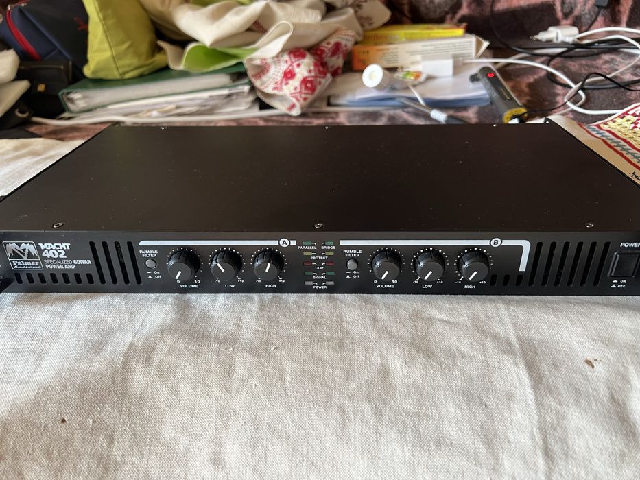 Amplificator stereo  PALMER  Macht 402 pentru chitara