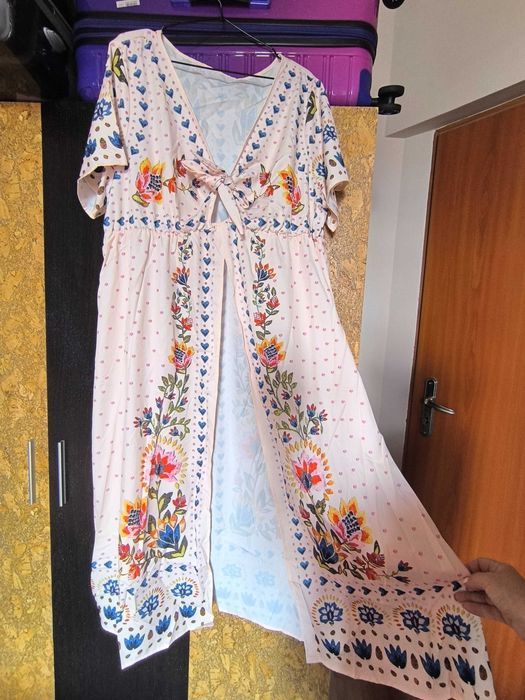 Сатениран комплект от две части