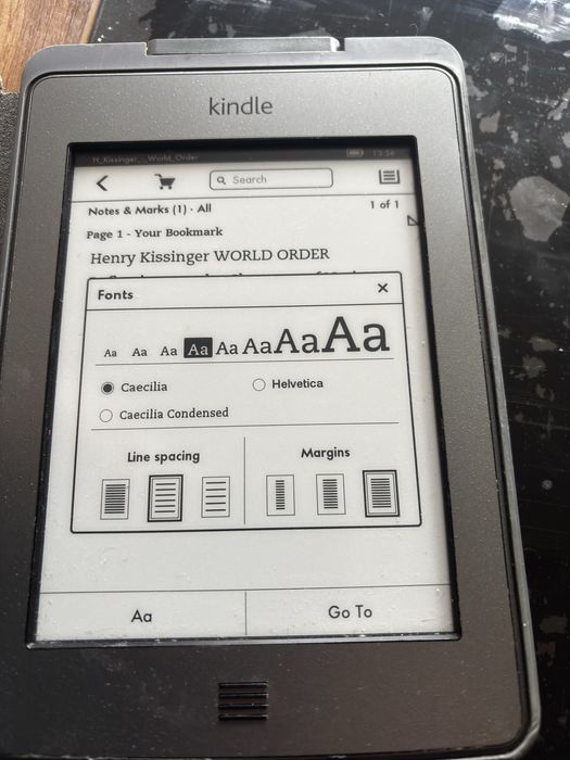 Електронна книга четец Kindle 3 Wi-fi