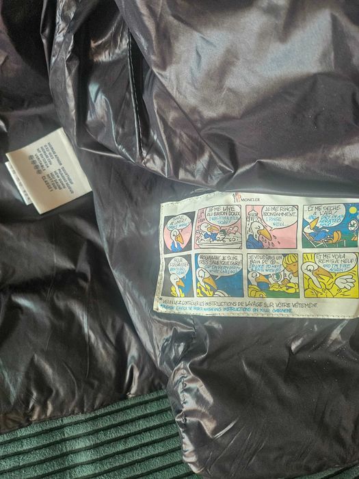 Пухено дамско яке Moncler