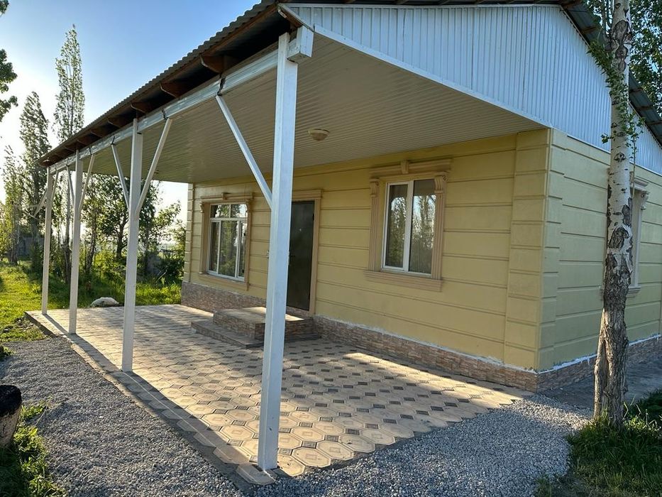 Участок с домиком