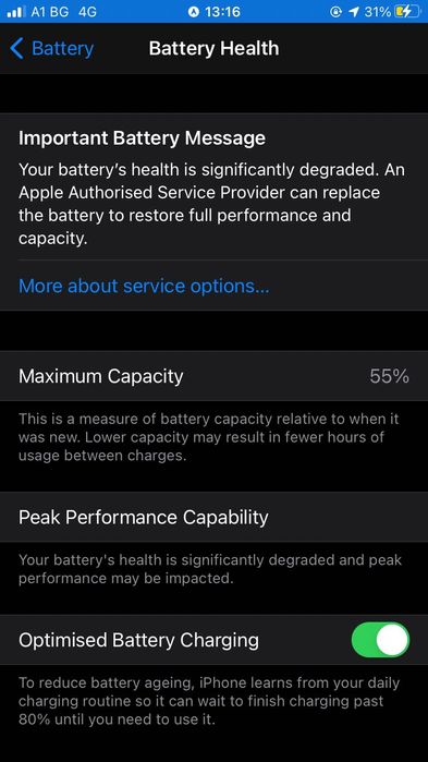 Iphone 7 jett black 128gb