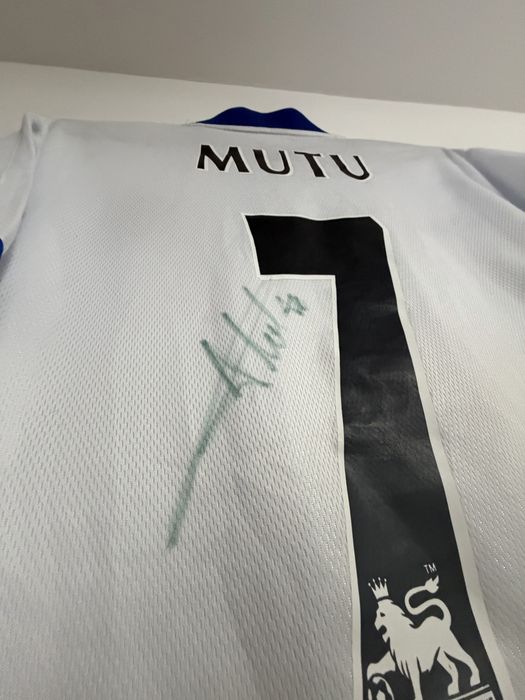 Adrian mutu tricou semnat chelsea de colectie