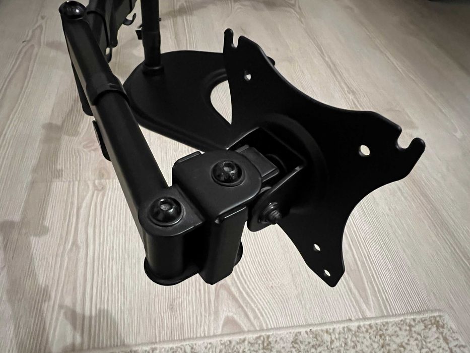 Stand 3 monitoare de birou, Multibrackets, 15"-27", max. 8kg, negru
