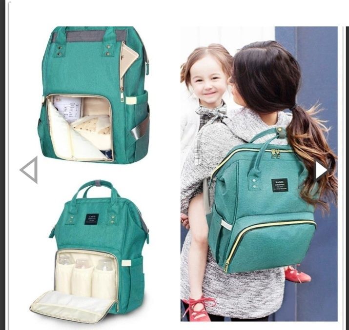 Раница за детски аксесоари и принадлежности с повивалник