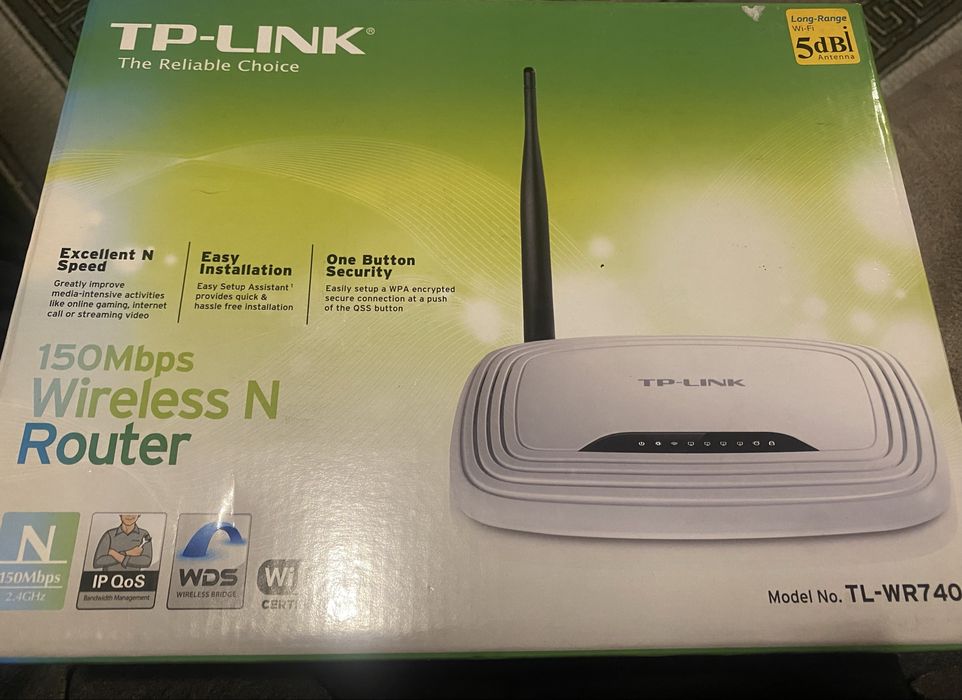 Безжичен Рутер TP-Link TL-WR740N