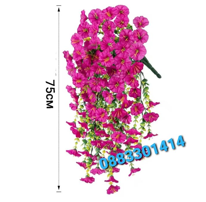 Временно намаление! Соларно осветление Петунии висящи LED лампи