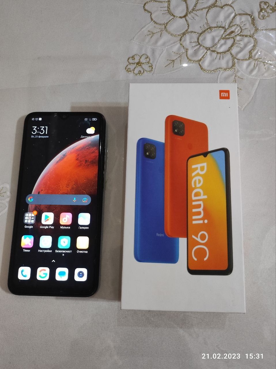 Redmi 9C. 64/3 б.зарядка в комплекте Аккумулятор-5000мач Процессор-M: 1 000  000 сум - Мобильные телефоны Ташкент на Olx