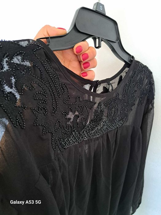 Нова! Риза Pepe Jeans London -Блуза Opium с мъниста