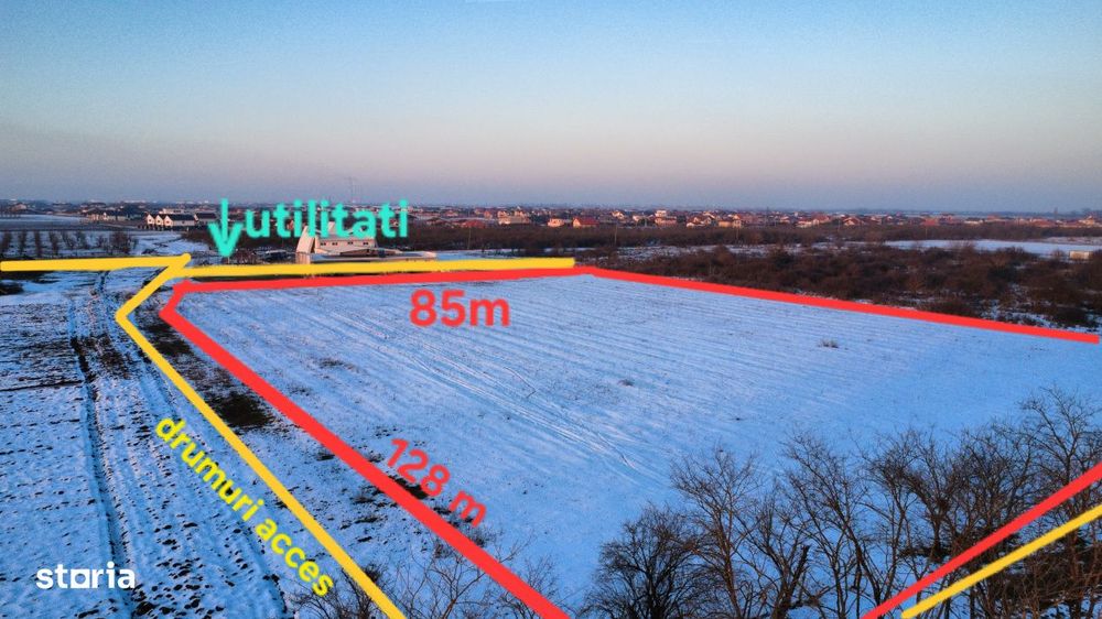 Sag- Teren Intravilan- 11.412mp-3 fronturi stradale