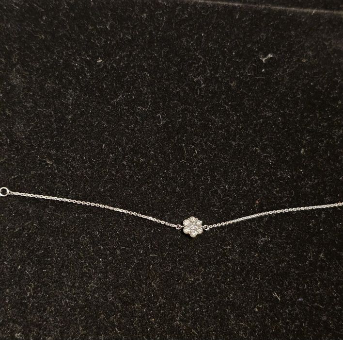 Colier din aur 18k cu diamante naturale