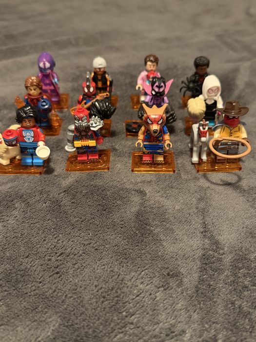 Lego minifigures spiderman serie completa