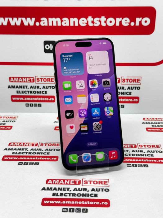 Iphone 15 Pro Max 256GB Amanet Store Braila [15095]