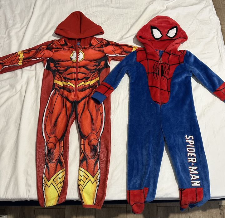 Lot salopete supereroi