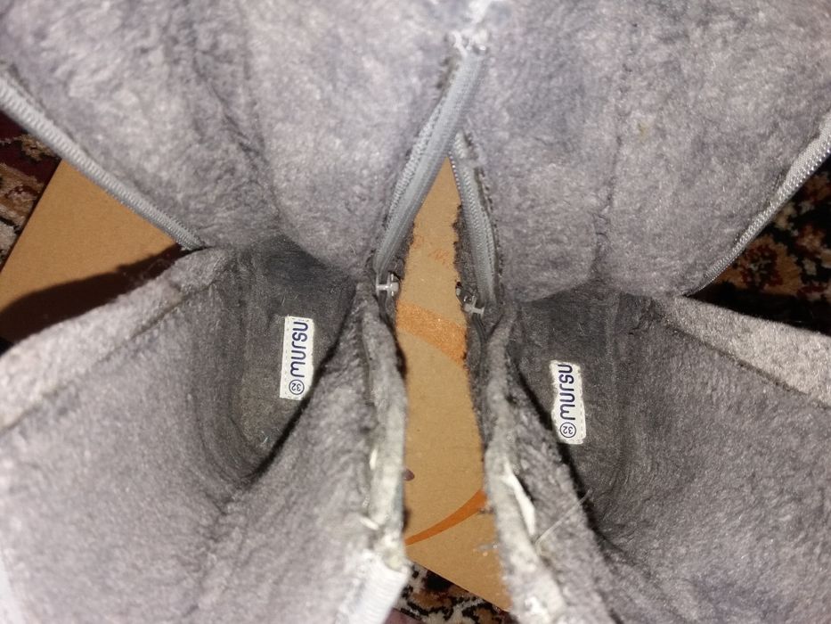 Зимние натуральные сапожки