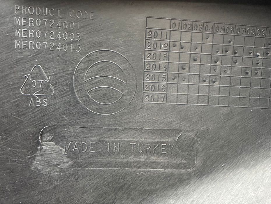 Бампер передний Турция Мерседес 124 Ешка