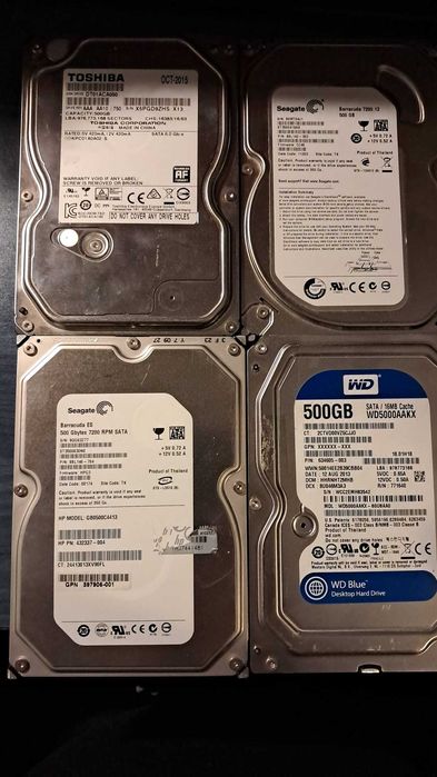hard discuri de 1 tb, 500 gb second