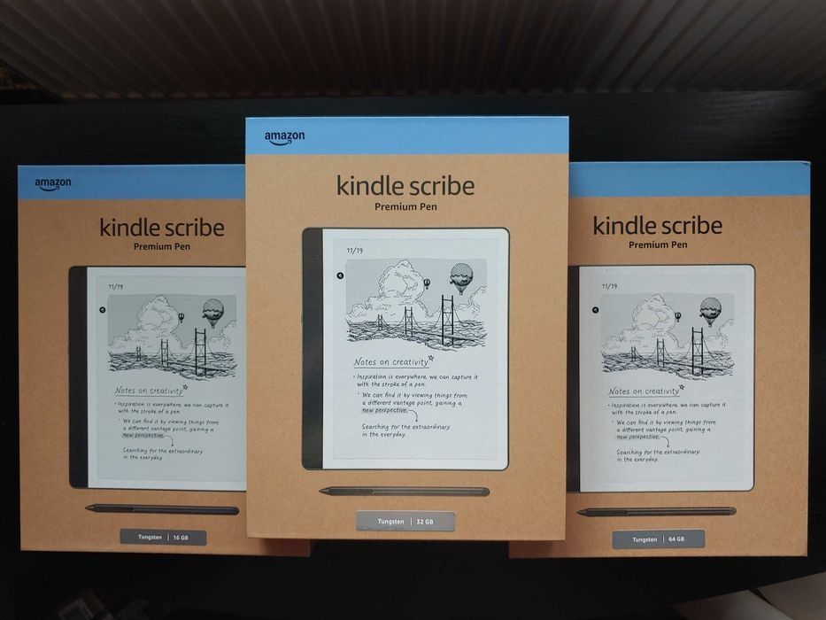 Amazon kindle Scribe с функцией рукописного ввода и со стилусом 2025