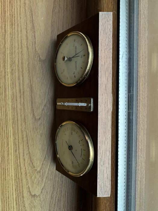 Barometru termometru higrometru Fisher GDR