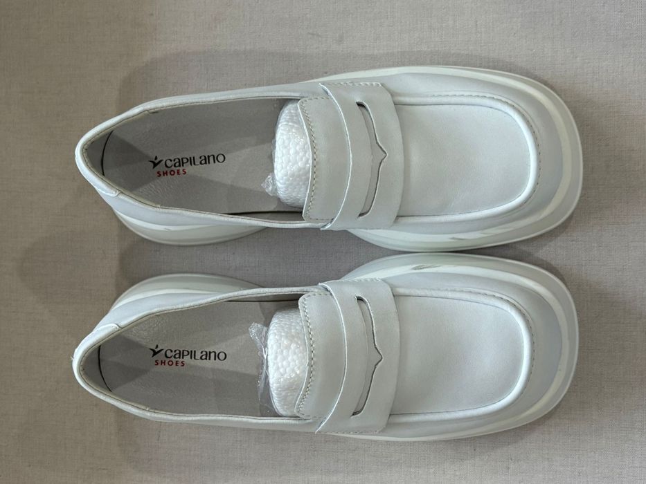 Туфли женские белые