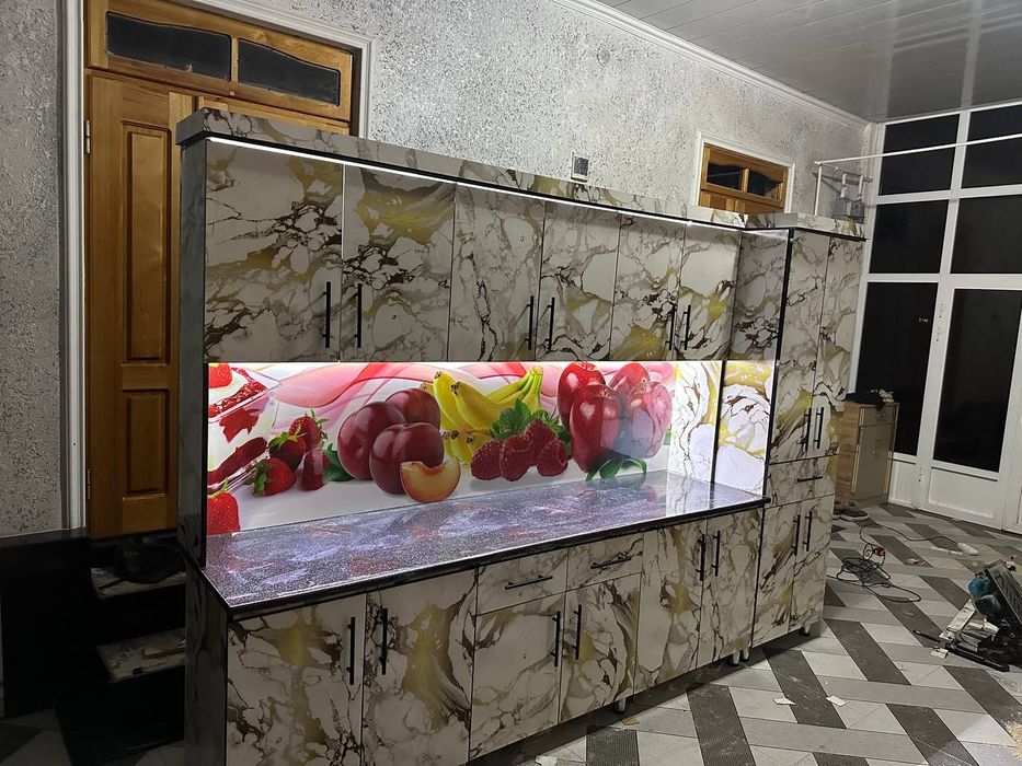 3 metrlik oshxona mebellari kafolati bilan