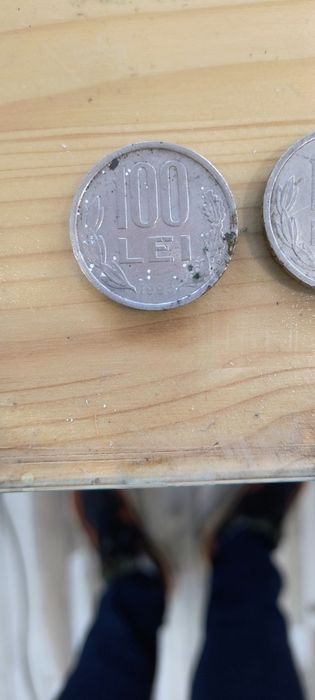 Monede de 100 lei.