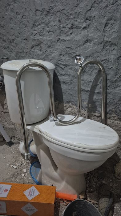 Батарея.Унитаз.Полотенцесушитель
