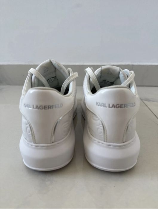 Pantofi sport wedge, Karl Lagerfeld, de piele, 37