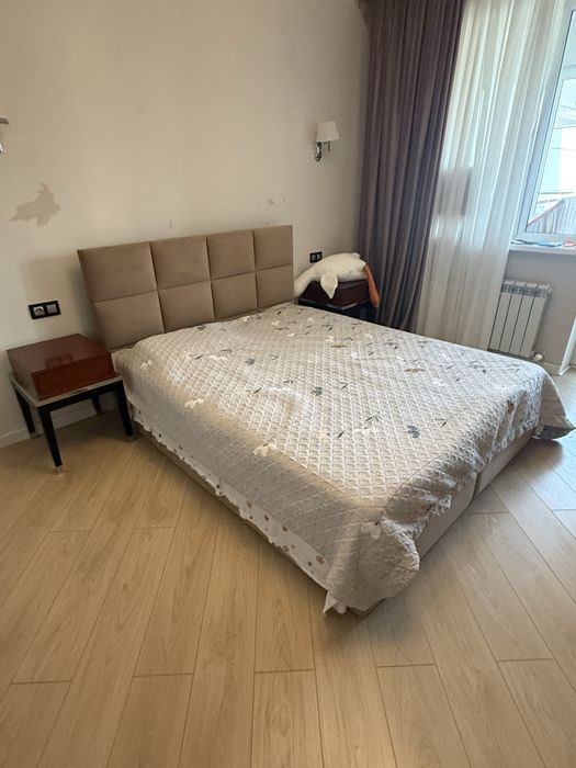 Диван, кровать с мотрасом, стол, шкаф
