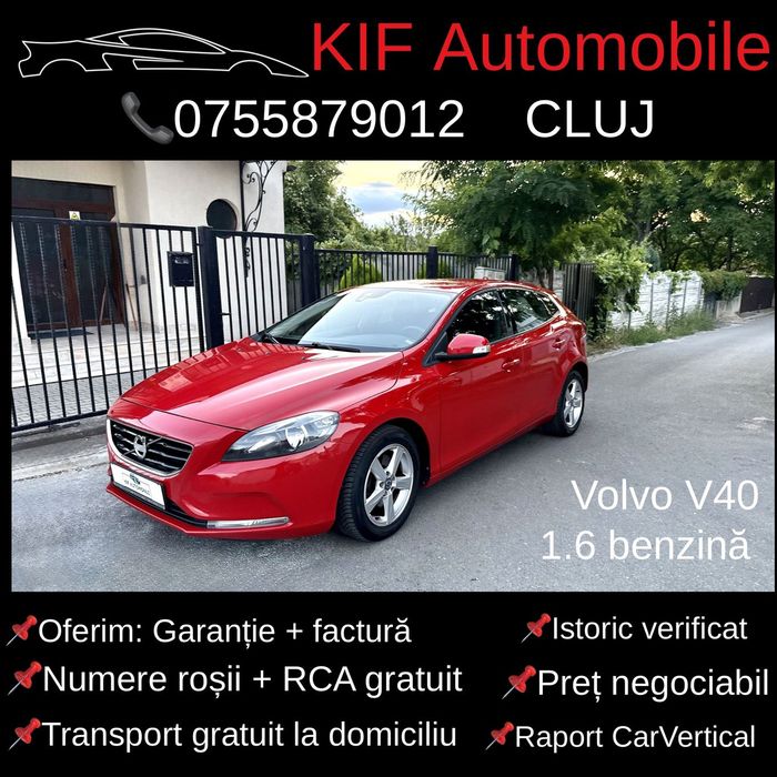 Volvo V40 Garanție & Factura + transport gratuit