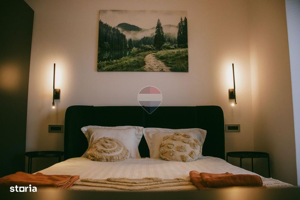 Apartament Modern cu Grădină Privată 45mp în The Lake Home Sibiu