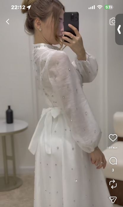 Новое платье с этикеткой