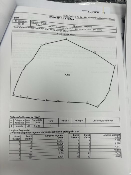 Raul Alb de Sus - extravilan faneata -5246mp