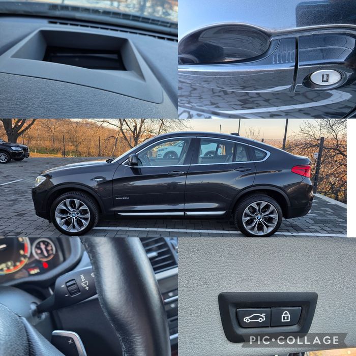 Bmw x4/piele/euro 6/x line/full option
