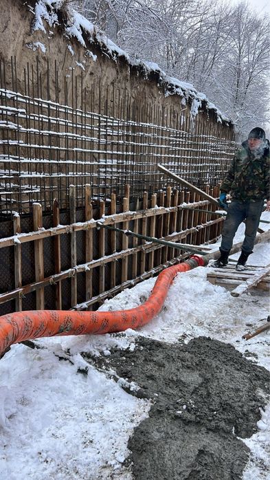 Бетононасос стационарный