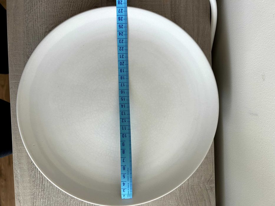 Set 2 farfurii întinse mari - Ceramică